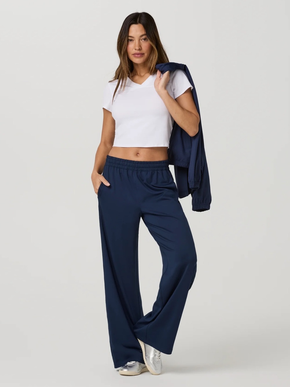 Vuori Sunday Track Pant blue coast NEW - Picture 3 of 3